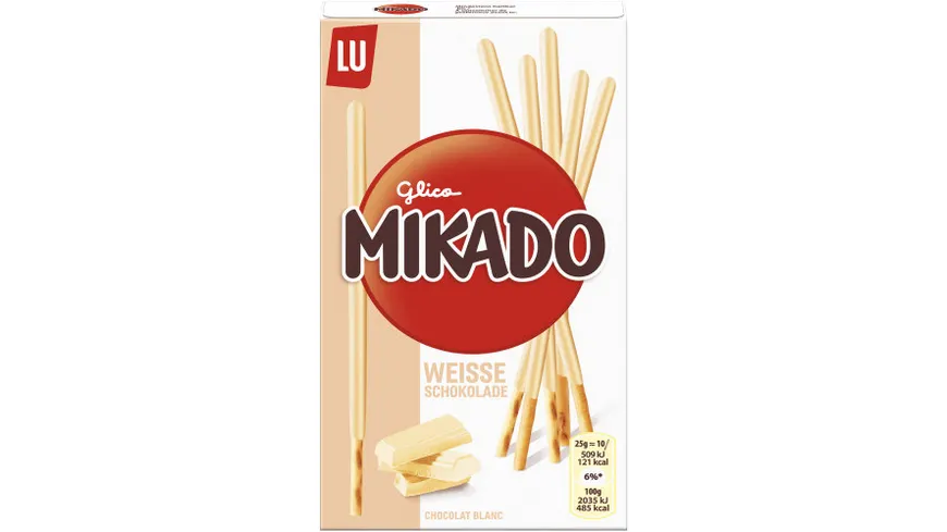 Mikado Weiße Schokolade 75 g