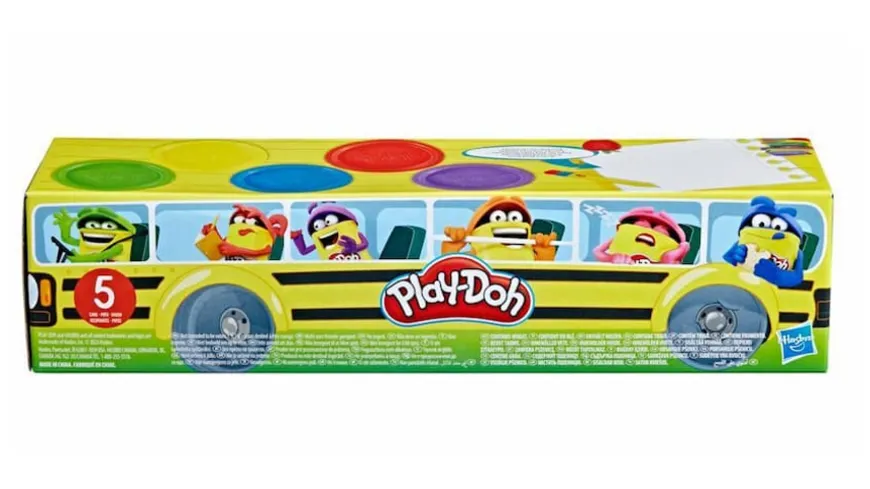 Hasbro - Play-Doh Back to School 5-Pack 560 g
