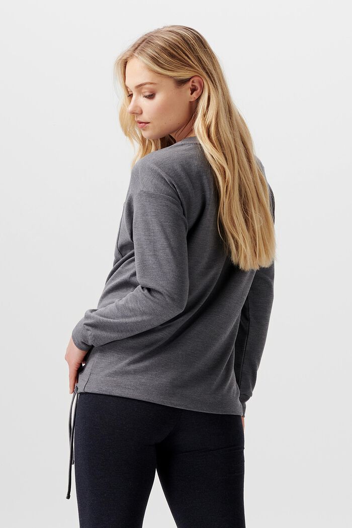 Sweatshirt mit Tunnelzug am Saum