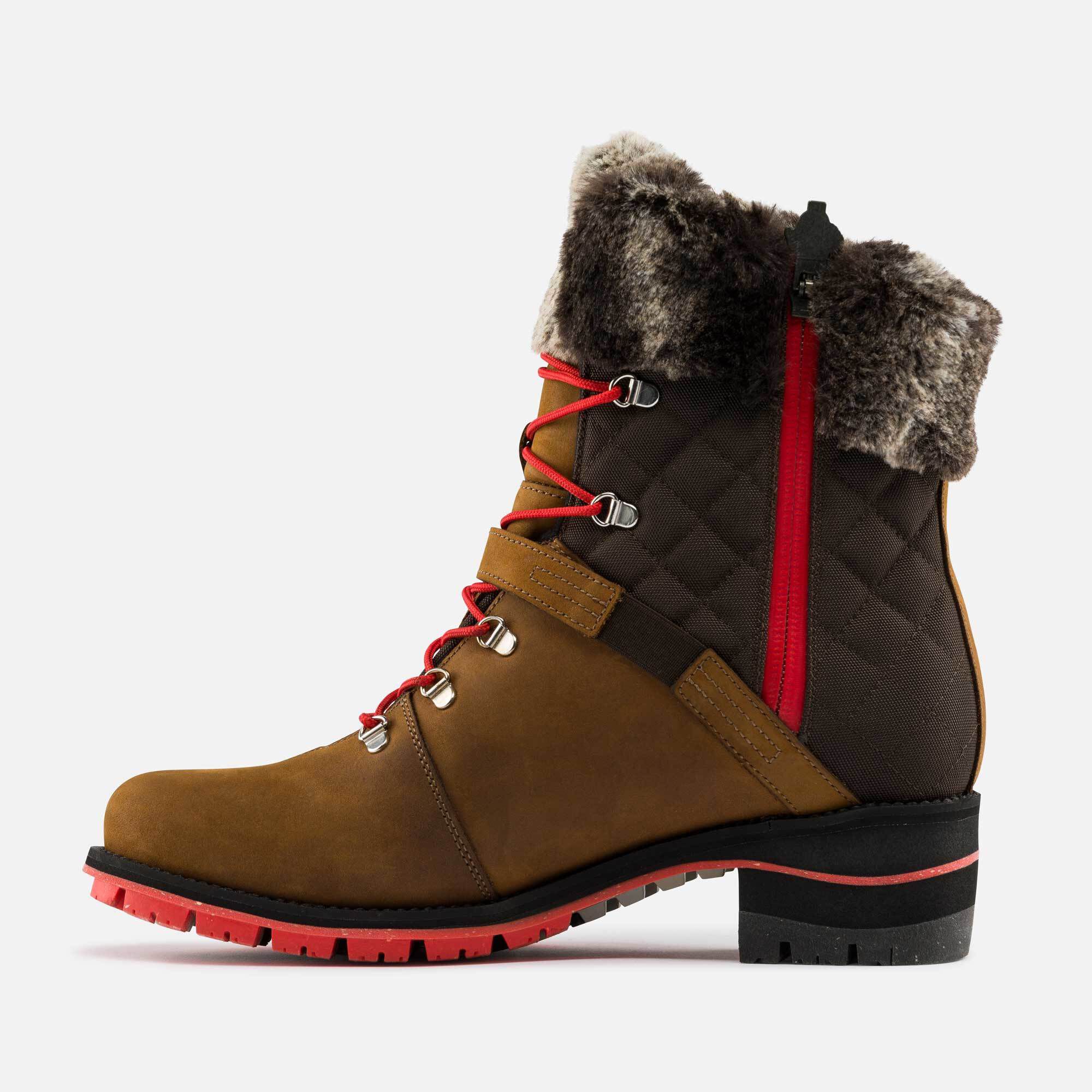 Bottes 1907 Megève en Nubuck Camel Femme