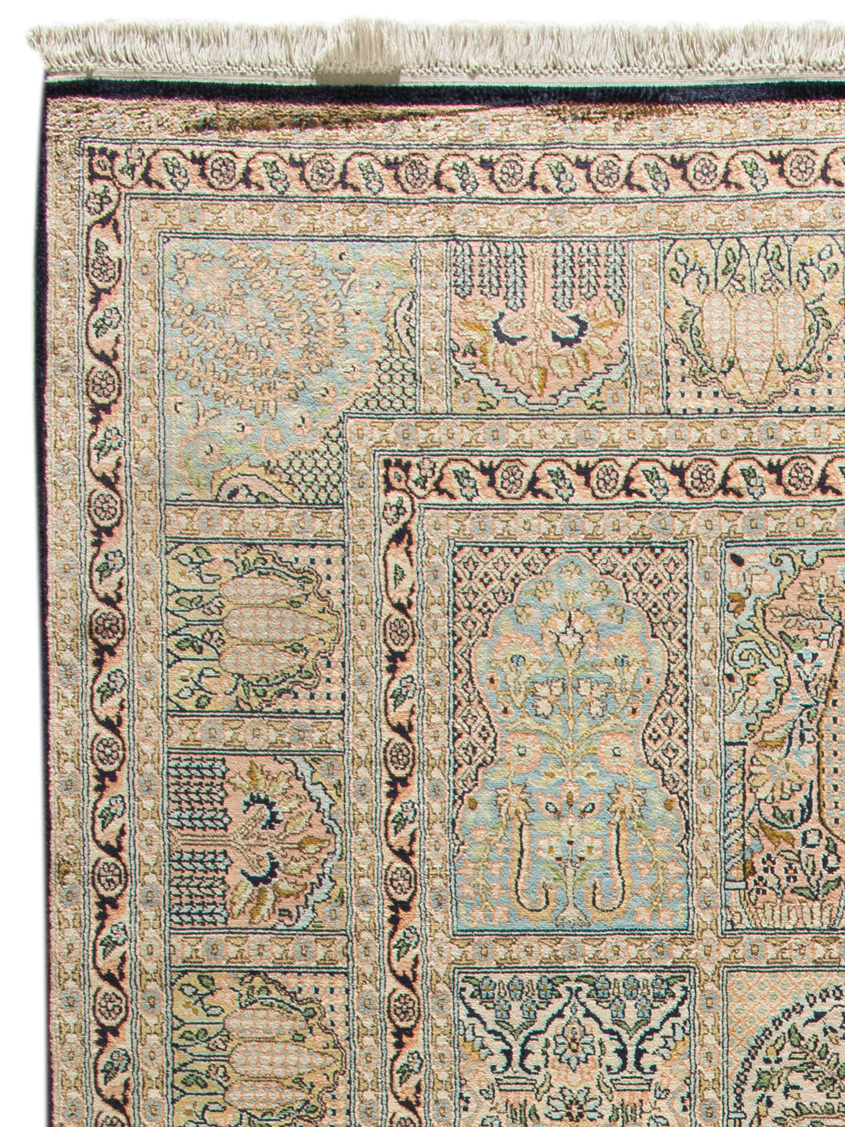 Kaschmir Seide 18/18 ca. 244 x 342 cm, Unikat / Einzelstück