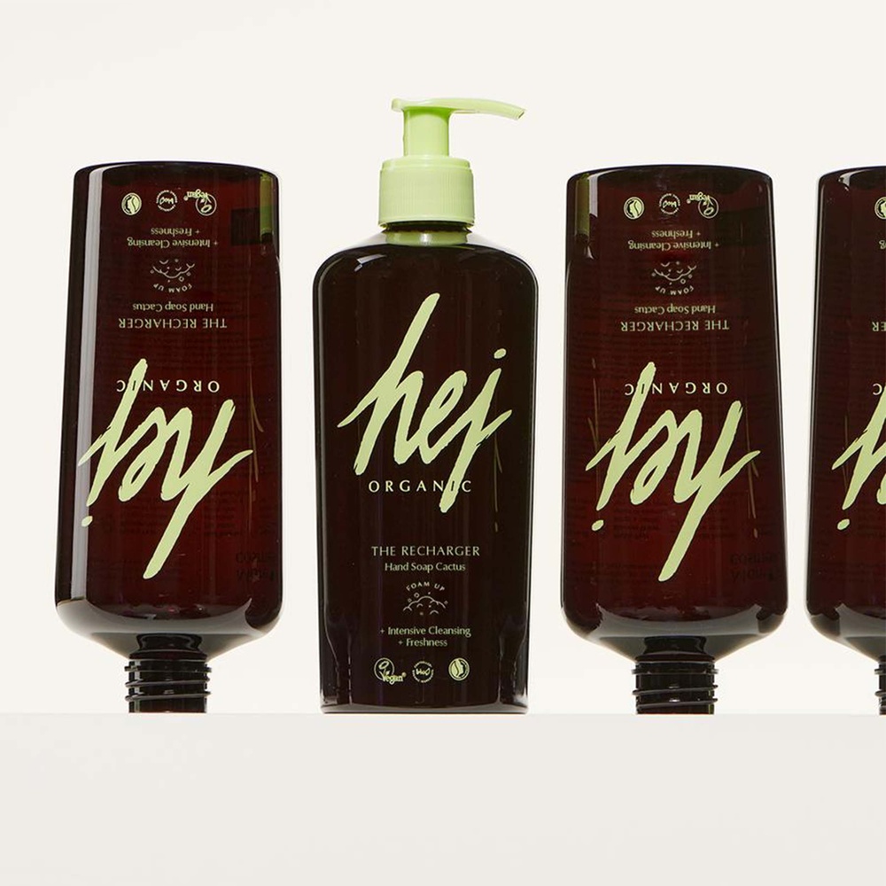 hej organic THE RECHARGER HAND SOAP Savon mains