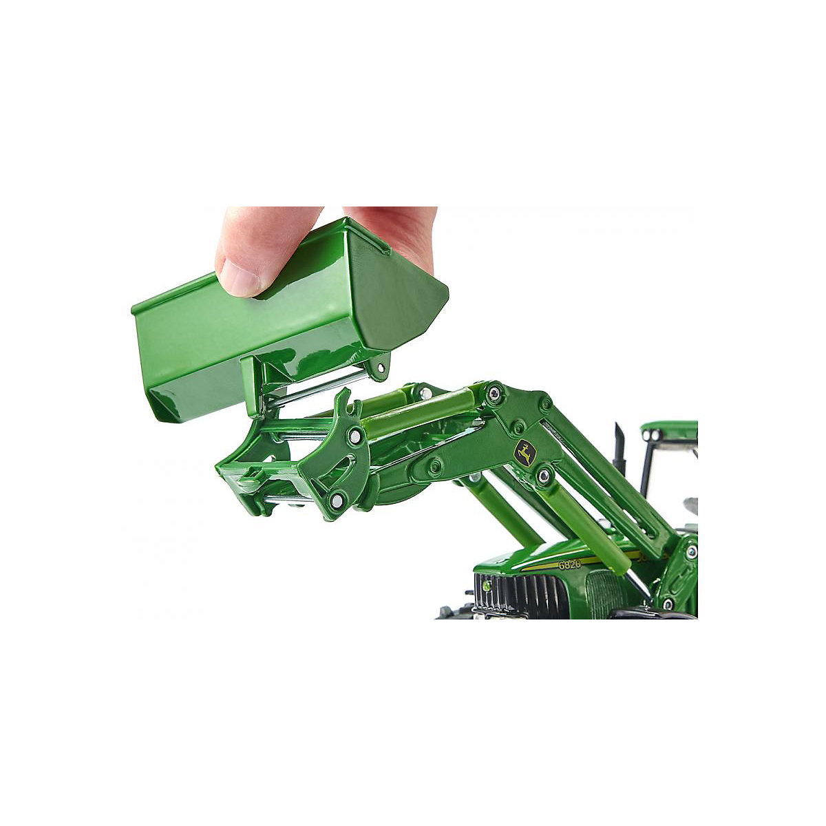 SIKU Farmer 3652 John Deere mit Frontlader 1:32
