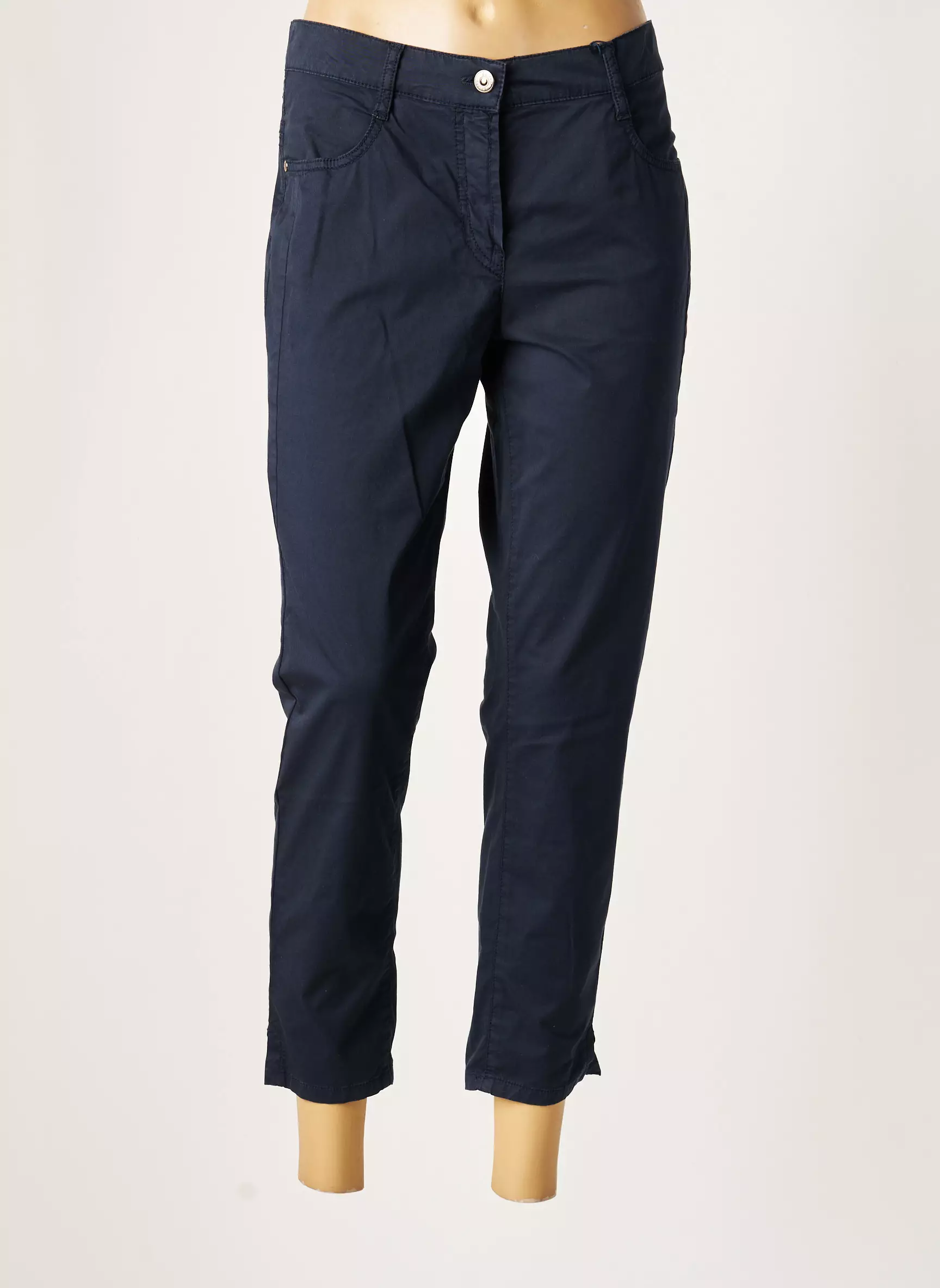 Gardeur Pantalon7 8 Femme couleur bleu