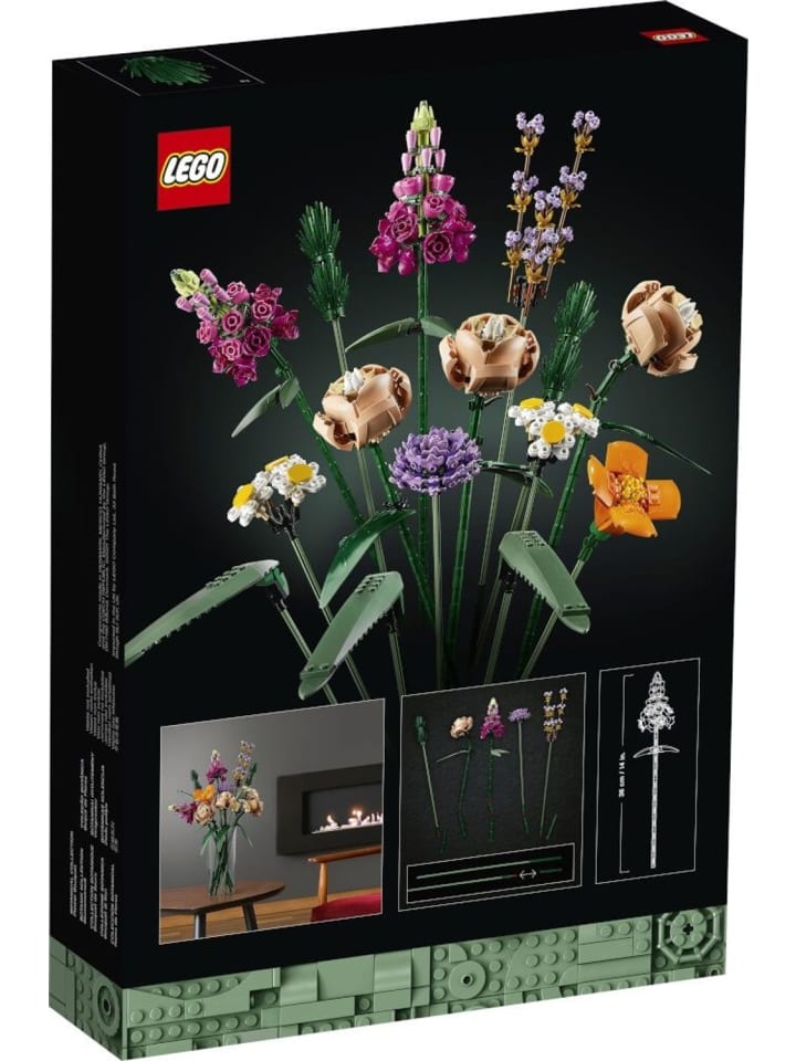 LEGO Icons 10280 Blumenstrauß in Mehrfarbig ab 18 Jahre günstig kaufen onesize