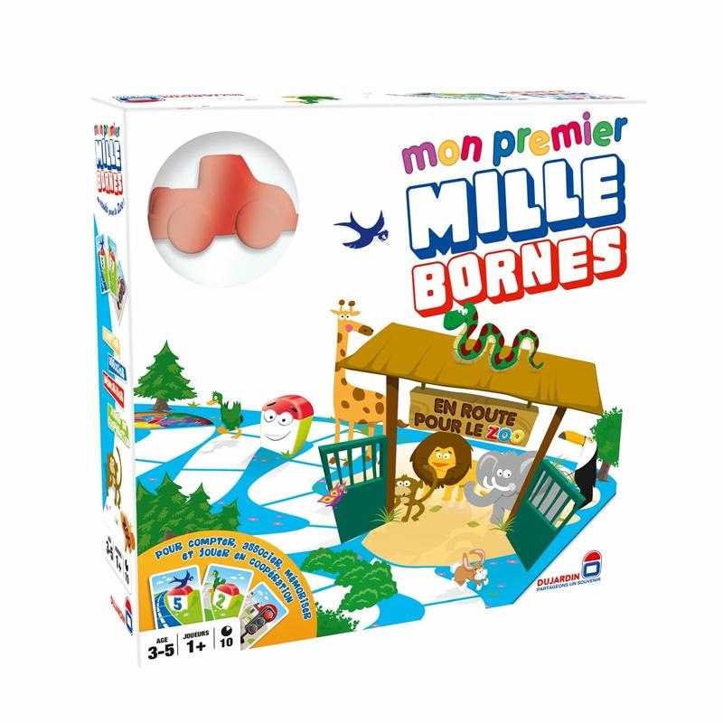Jeu de société Mon premier Mille bornes Dujardin