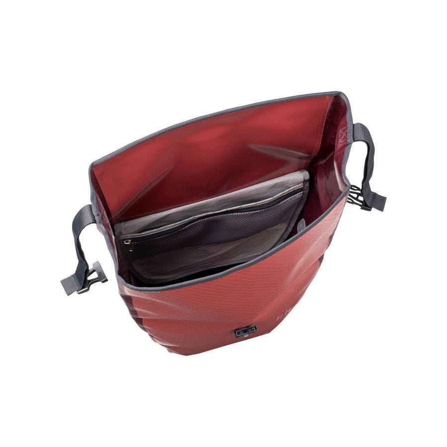 Aqua Back Fahrradtasche, recyceltes Hauptmaterial