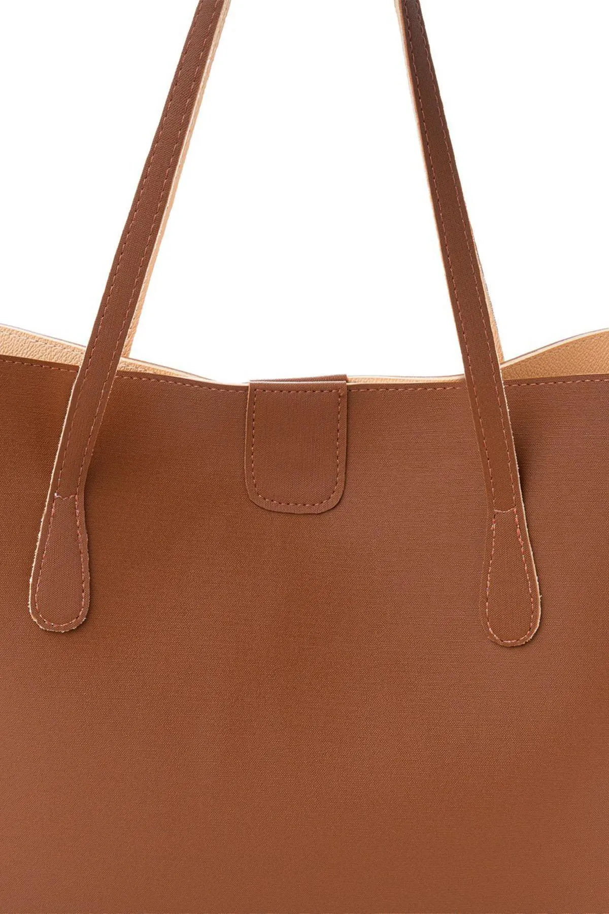 Lucky Bees  Große Tote-Umhängetasche aus Kunstleder für Damen