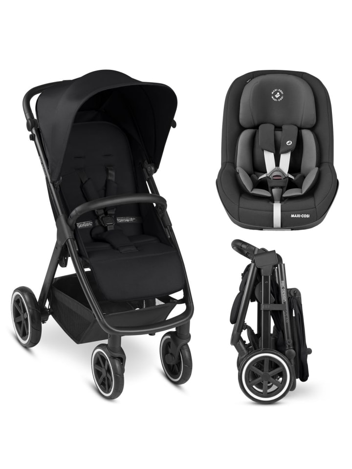 ABC-Design Buggy & Sportwagen Avus Air inkl. Reboarder in schwarz günstig kaufen onesize