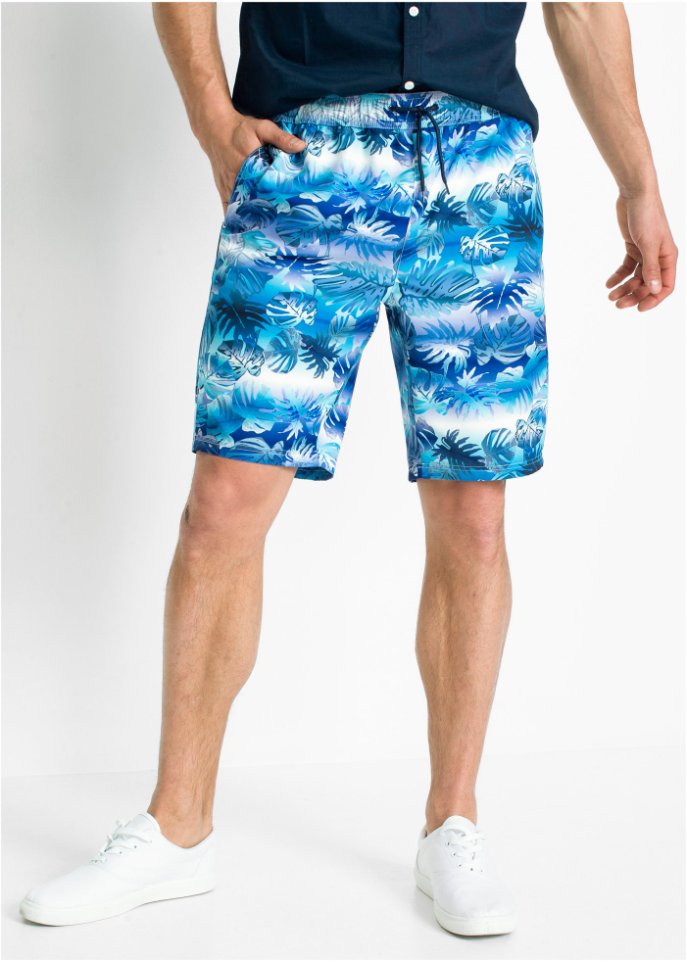 Strand-Bermuda aus recyceltem Polyester