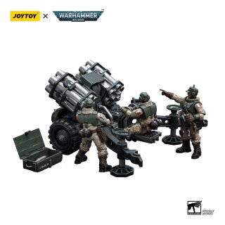 Warhammer 40k Actionfigur: Astra Militarum - Ordnance Team with Malleus Rocket Launcher