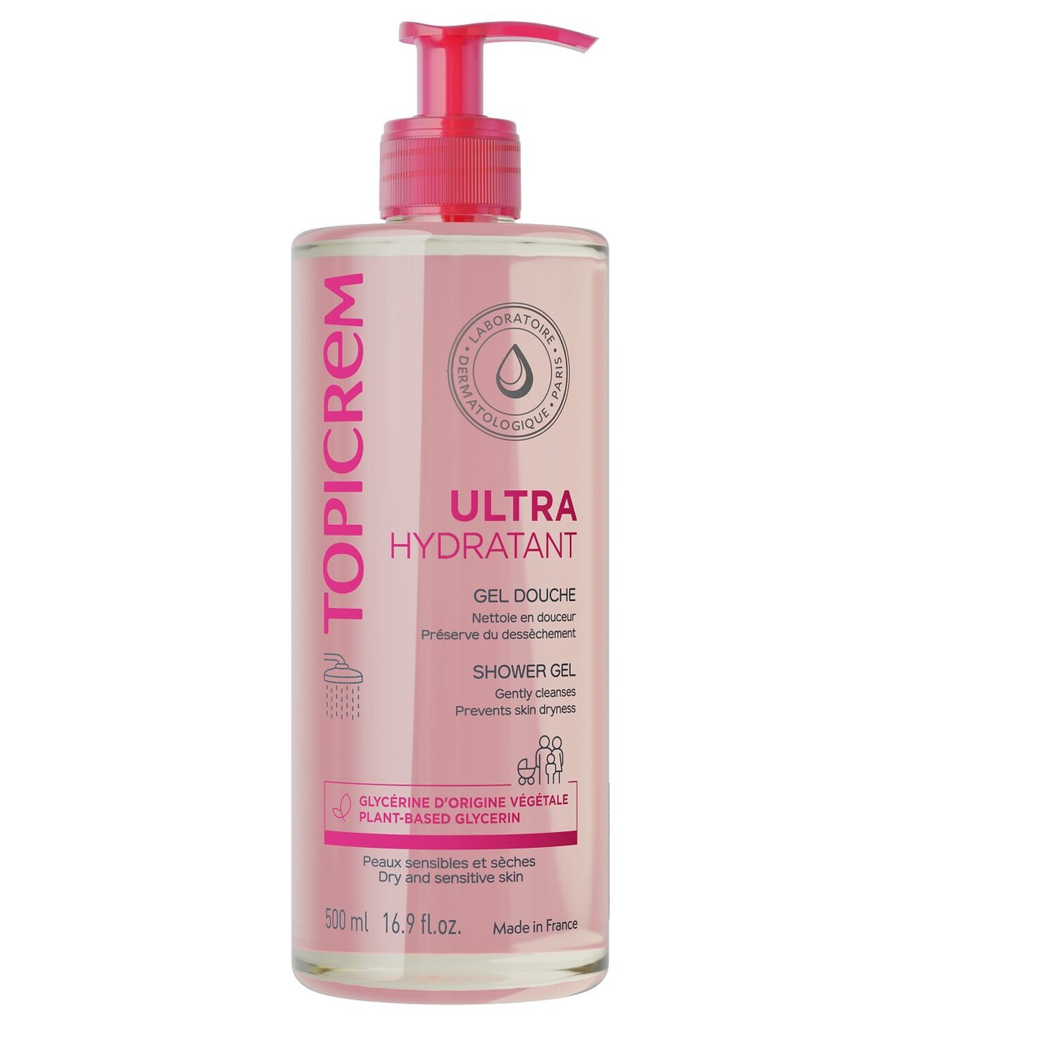 Topicrem ULTRA HYDRATANT Gel Nettoyant douceur