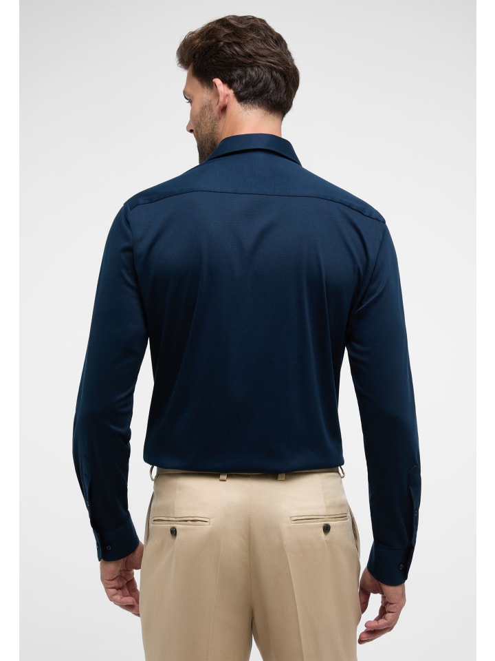 Eterna Hemd MODERN FIT in dunkelblau günstig kaufen