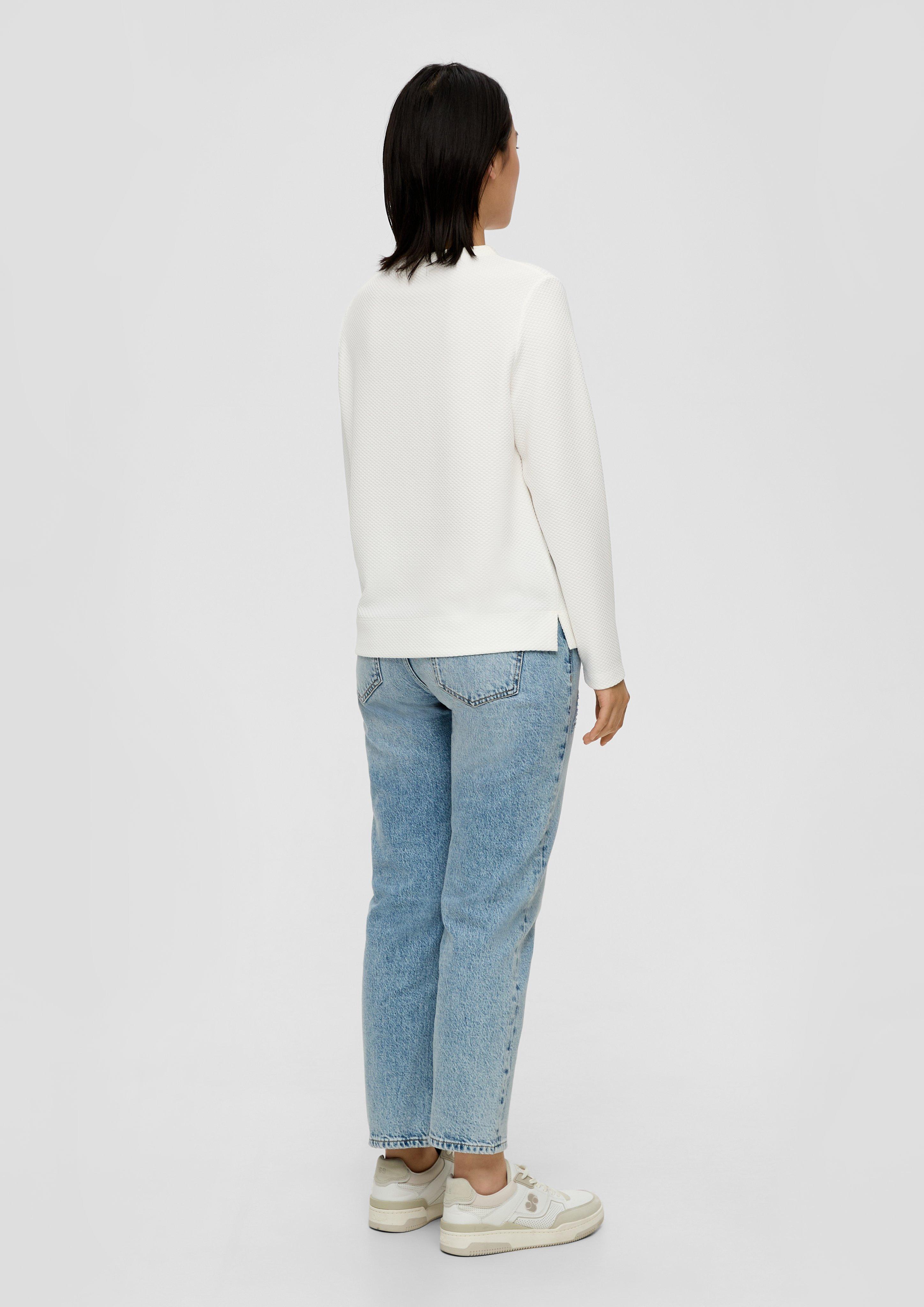 Jacquard-Pullover aus Viskosemix  2135967-0210