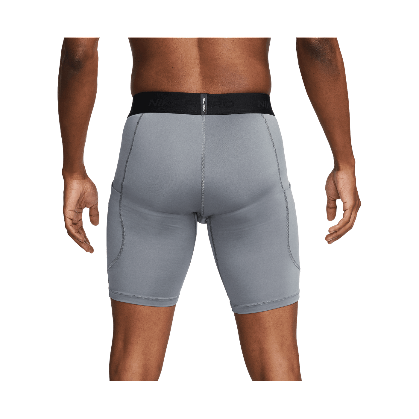 Nike Pro Long Short Grau F084