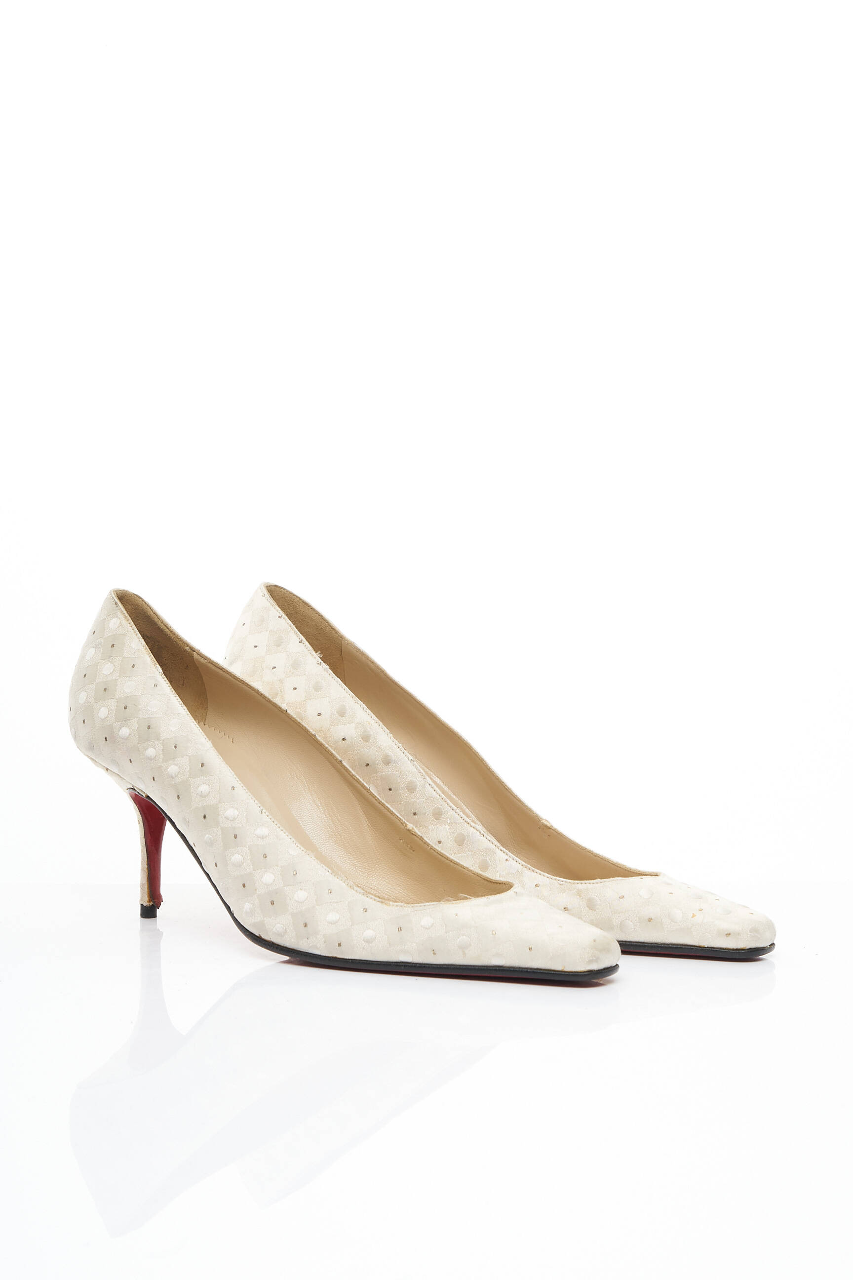 Christian Louboutin Escarpins Femme couleur beige