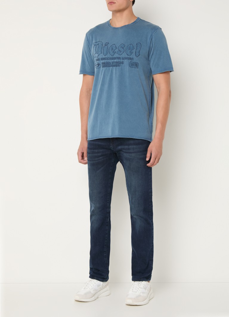 Diesel T-shirt with logo embroidery
