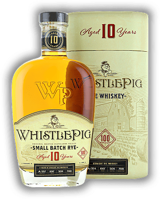 WhistlePig Small Batch Rye 10 Years WhistlePig Small Batch Rye 10 Years Ein Blend aus Straight Rye Whiskeys. Alter 10 J. - 0,7	 Liter - Vol 50%