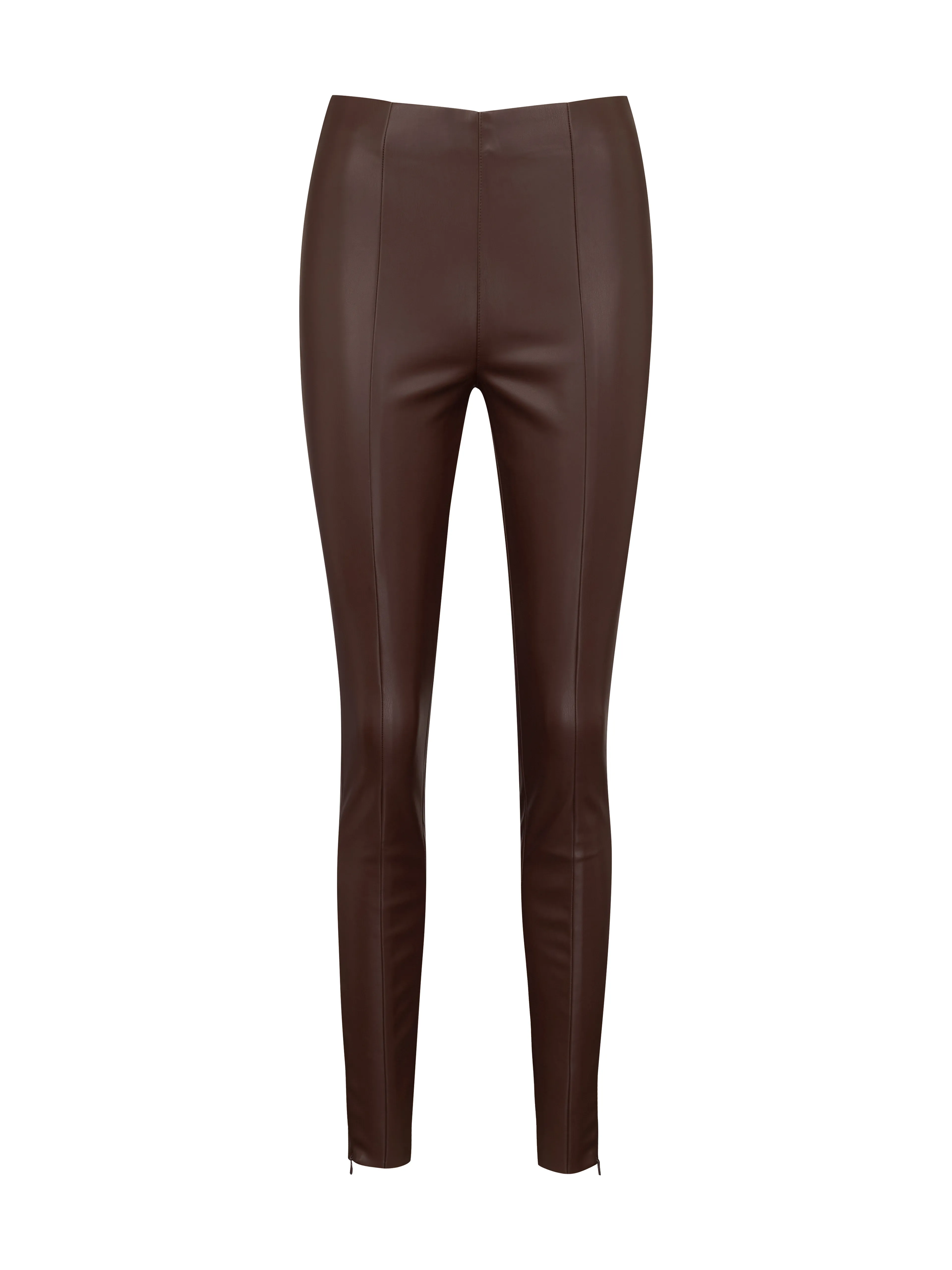 Braune Damen Lederhose ORSAY