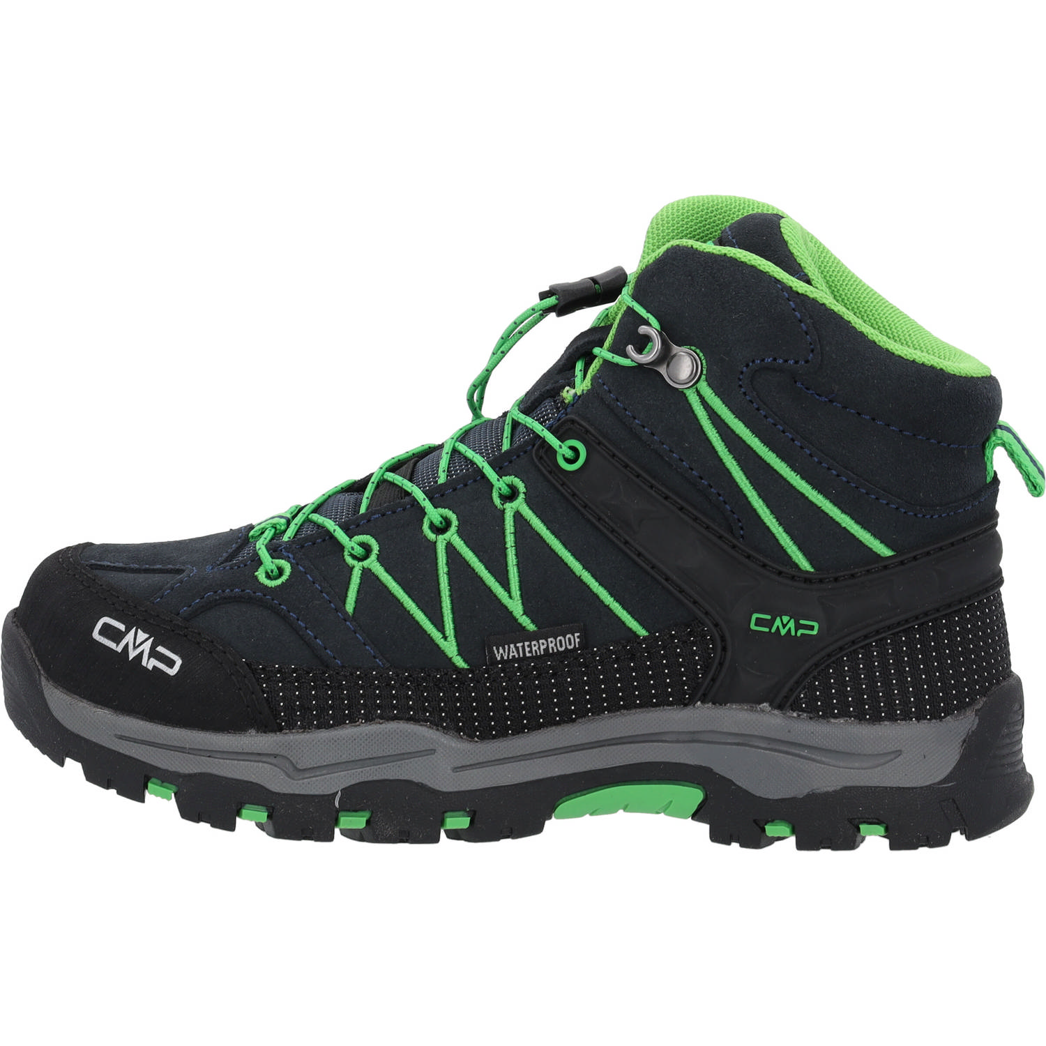 CMP Rigel Mid 3Q12944 M, Wanderstiefel, Kinder, Blue Gecko