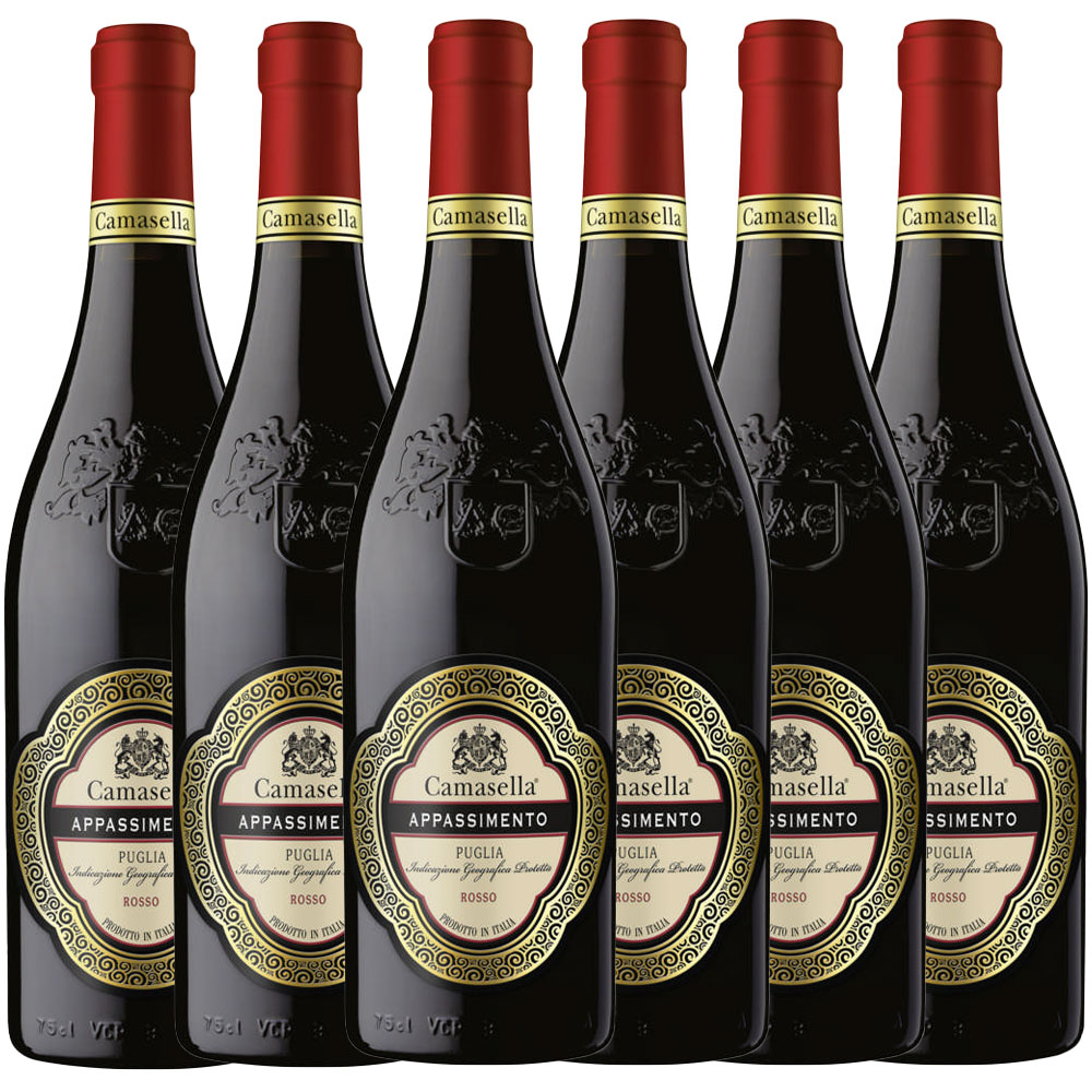 Camasella Appassimento Rosso Puglia IGT 2023 - 6er Karton
