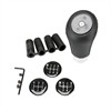 Universal-Schaltknauf von Norauto, schwarz, 1 Stück - ATU