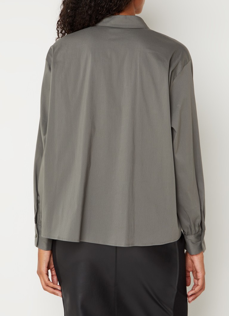 Cinque Cipalmona blouse with balloon sleeves
