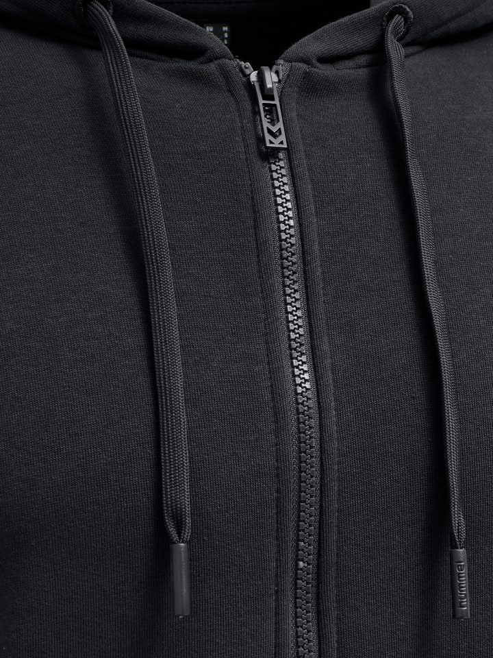 Hummel Hummel Reißverschluss Kapuzenpullover Hmllegacy Erwachsene in BLACK günstig kaufen