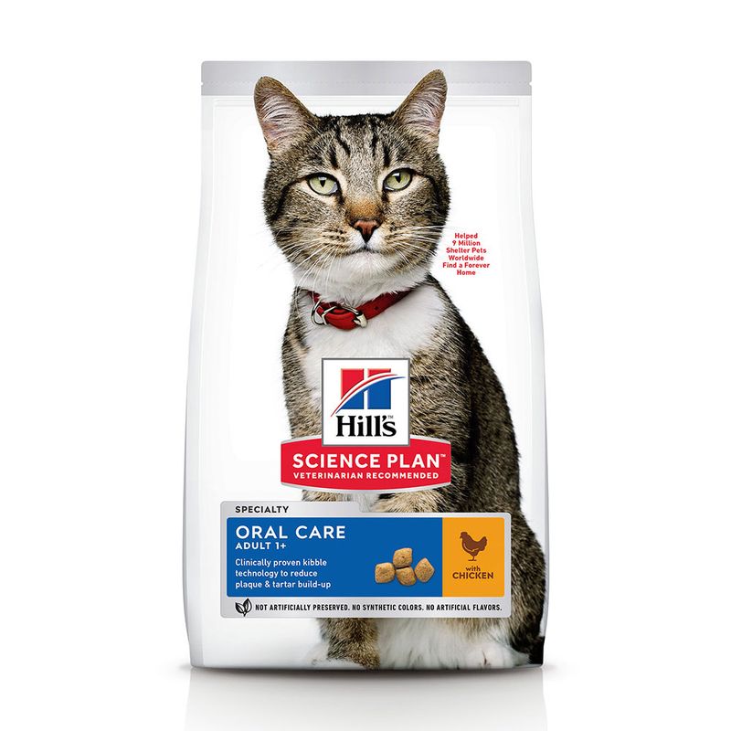 Hill's Science Plan Adult Oral Care Huhn zu TOP-Preisen | bitiba