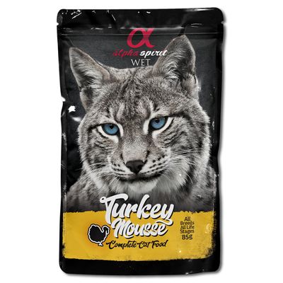 alpha spirit Multi-Flavour Pouch für Katzen