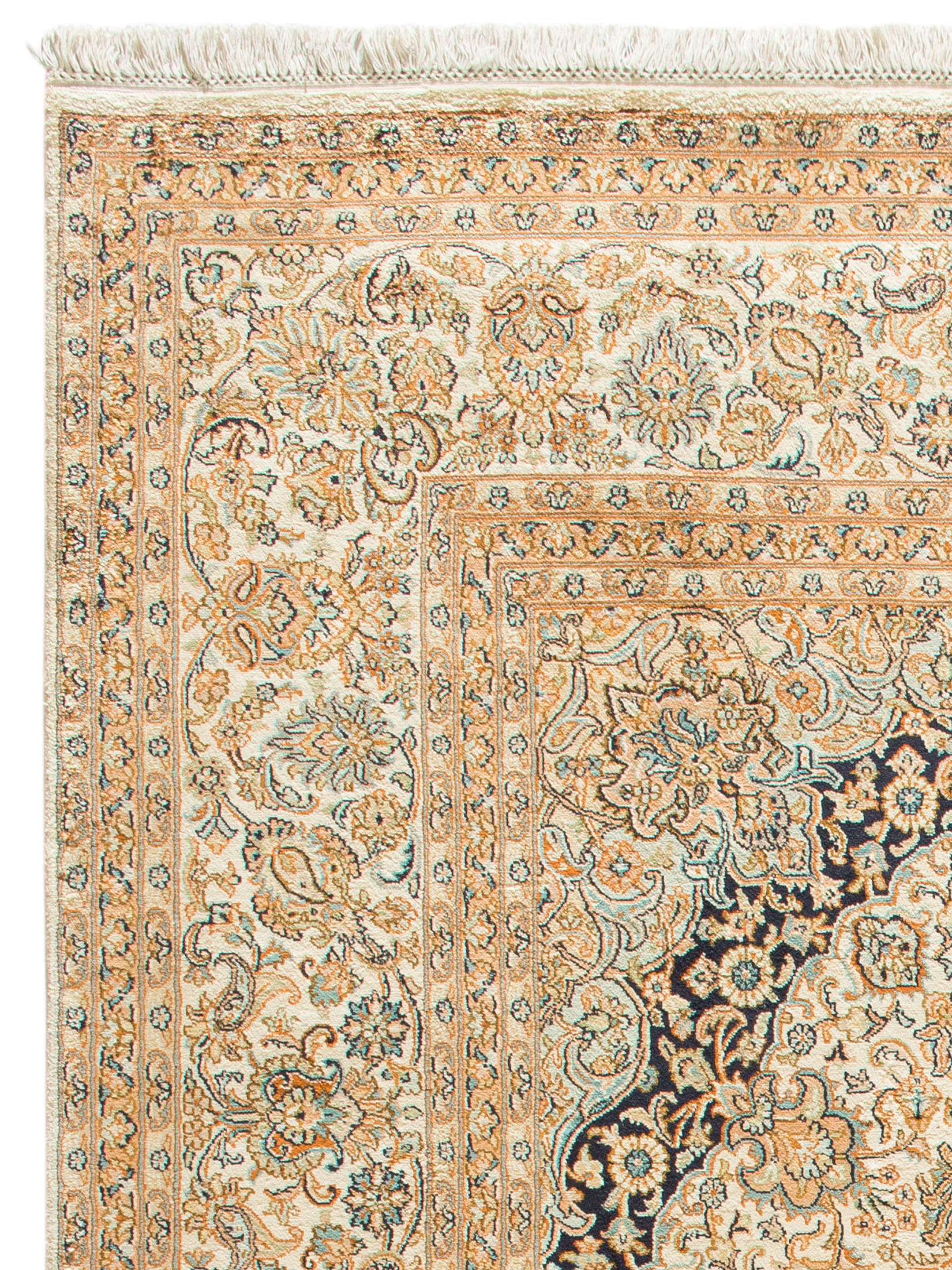 Kaschmir Seide 18/18 ca. 244 x 309 cm, Unikat / Einzelstück