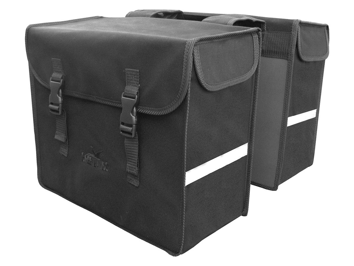 Greenlands Hardbox canvas 46 doppelte Gepäckträgertasche
