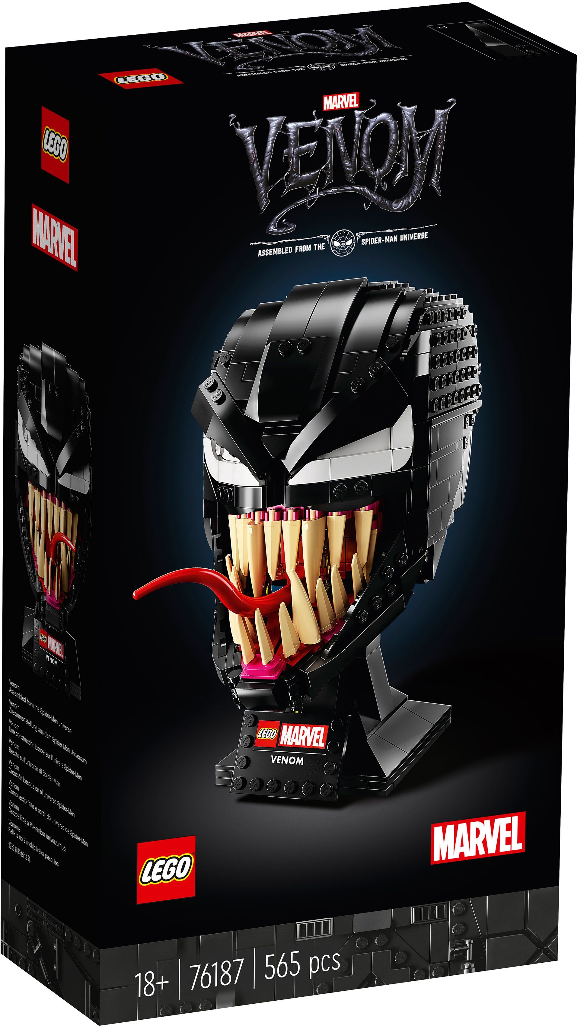 LEGO® Konstruktionsspielsteine Venom (76187), LEGO® Marvel Super Heroes; Spider-Man, (565 St), Made in Europe