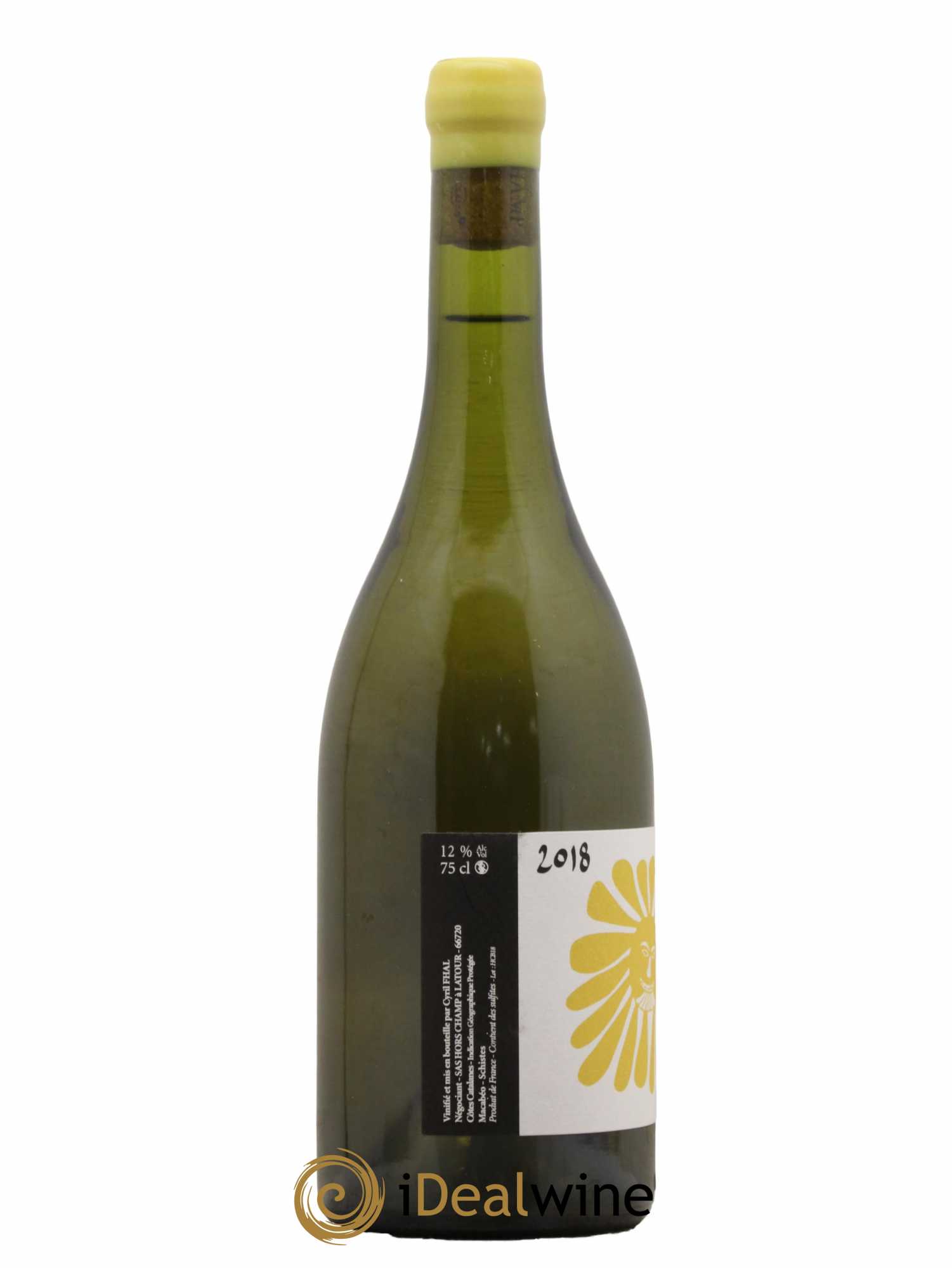 IGP Côtes Catalanes Clos du Rouge Gorge La femme soleil Cyril Fhal  2018 - Lot de 1 Bouteille