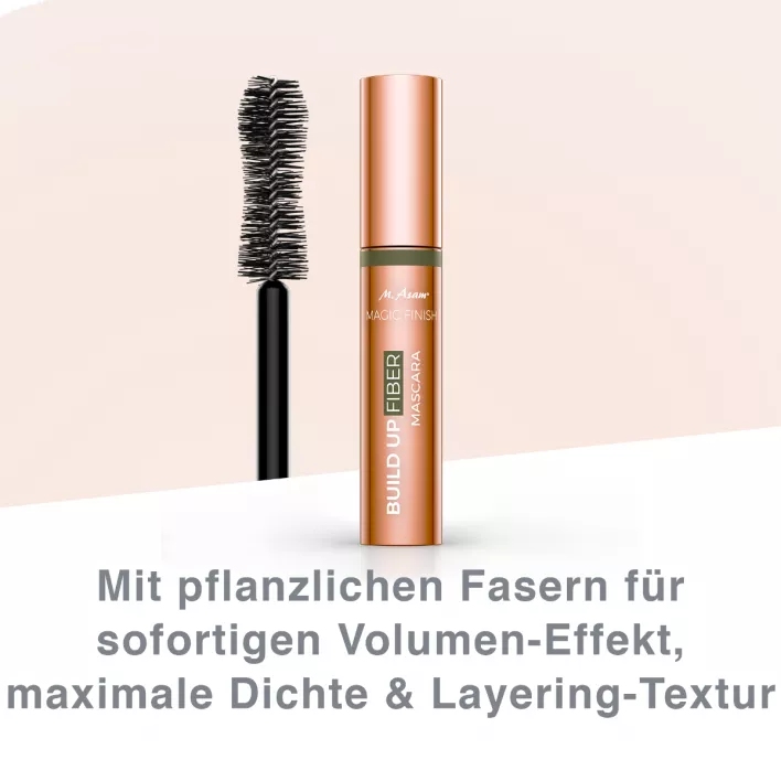 MAGIC FINISH Build Up Fiber Mascara Deep Black