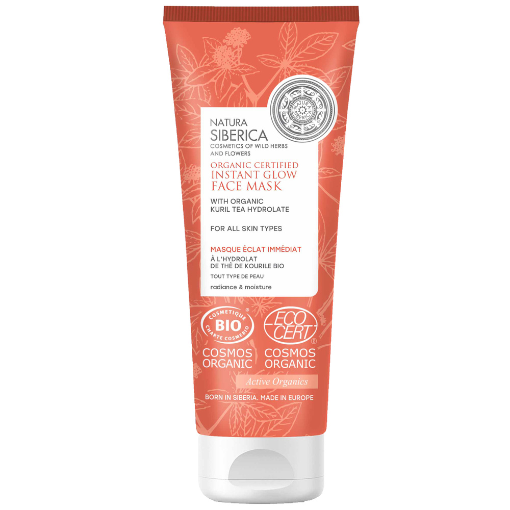 Natura Sibérica Masque Eclat Immédiat Tout Type de Peau Soin Visage