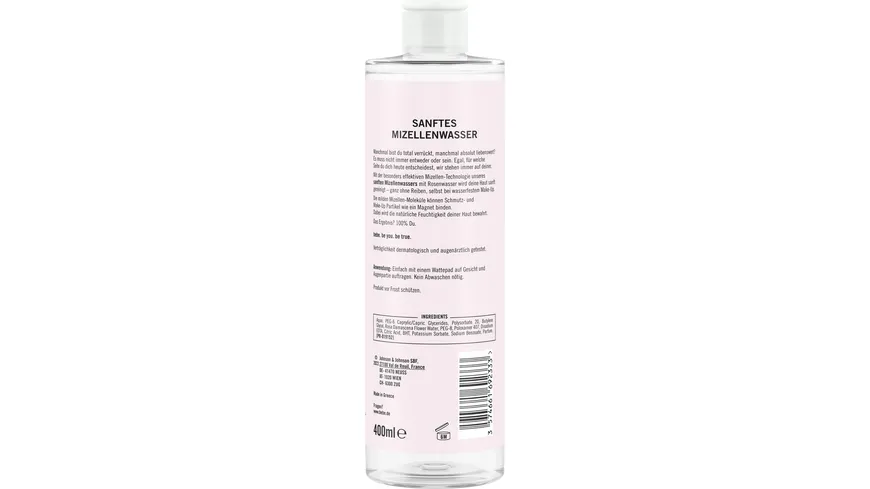 bebe Sanftes Mizellenwasser 400 ml