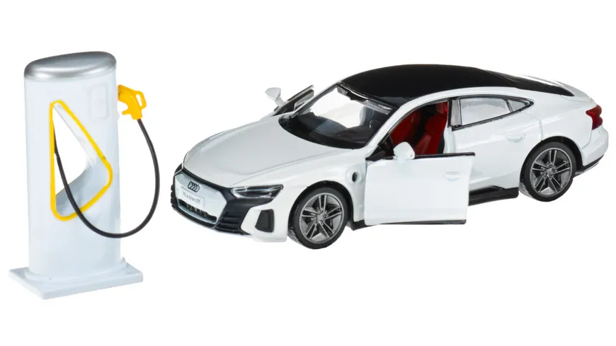 Müller - Toy Place - Elektroauto mit Ladestation, 1 Stück, sortiert