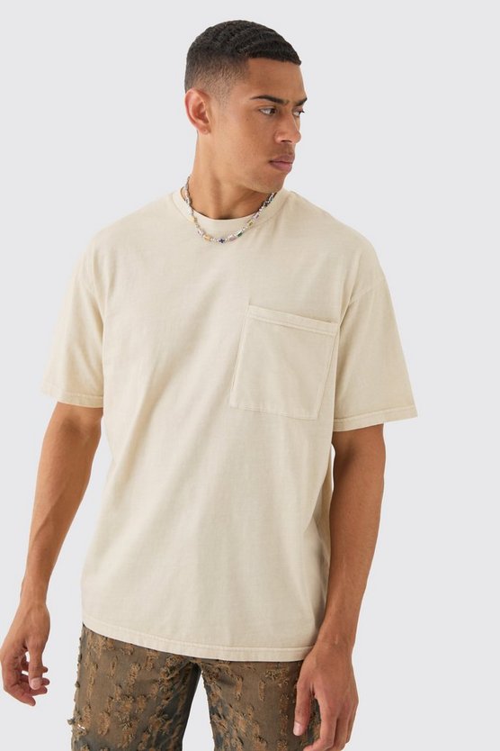 Oversize T-Shirt mit Tasche