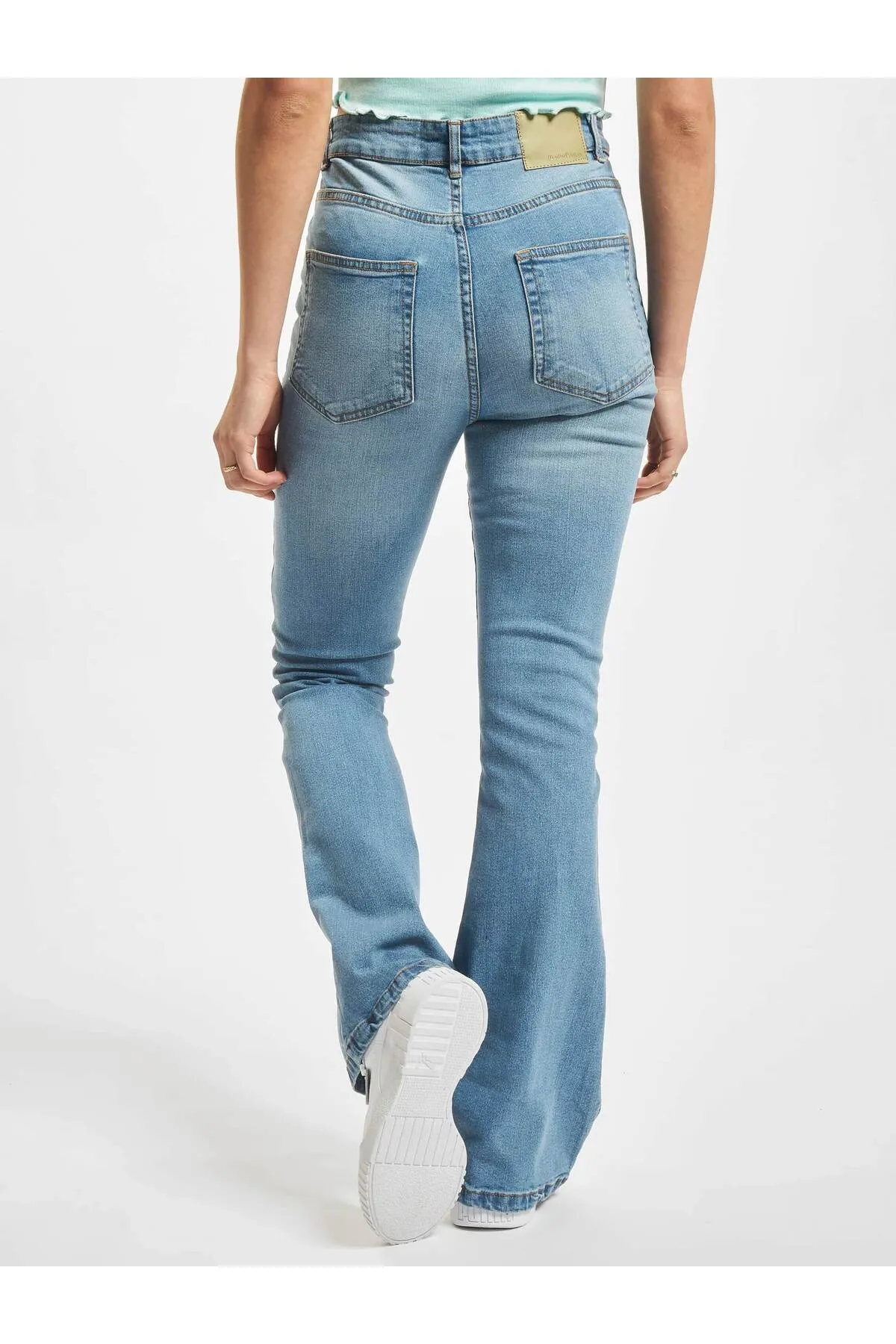 Denim Project  Damen Dpwcaro Flared Straight Fit Jeans