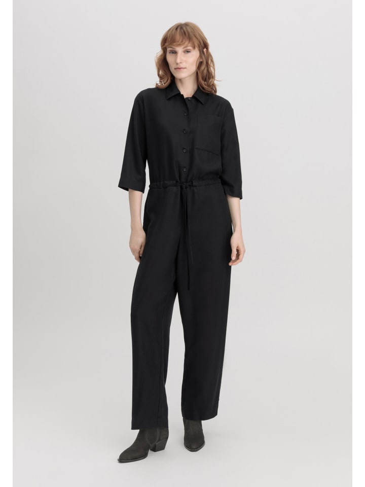Hessnatur Overall Relaxed in schwarz günstig kaufen