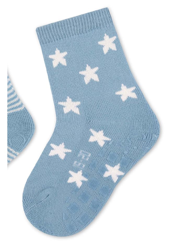 Sterntaler GOTS ABS Socken 2er-Pack Emmi in blaugrau günstig kaufen 20