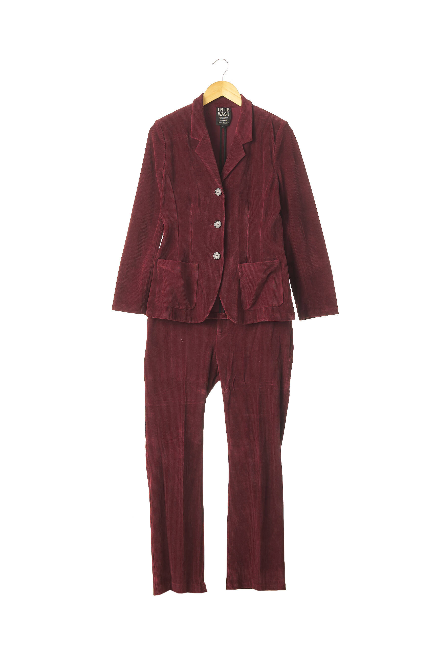 Irie Wash Ensembles Pantalon Femme couleur rouge