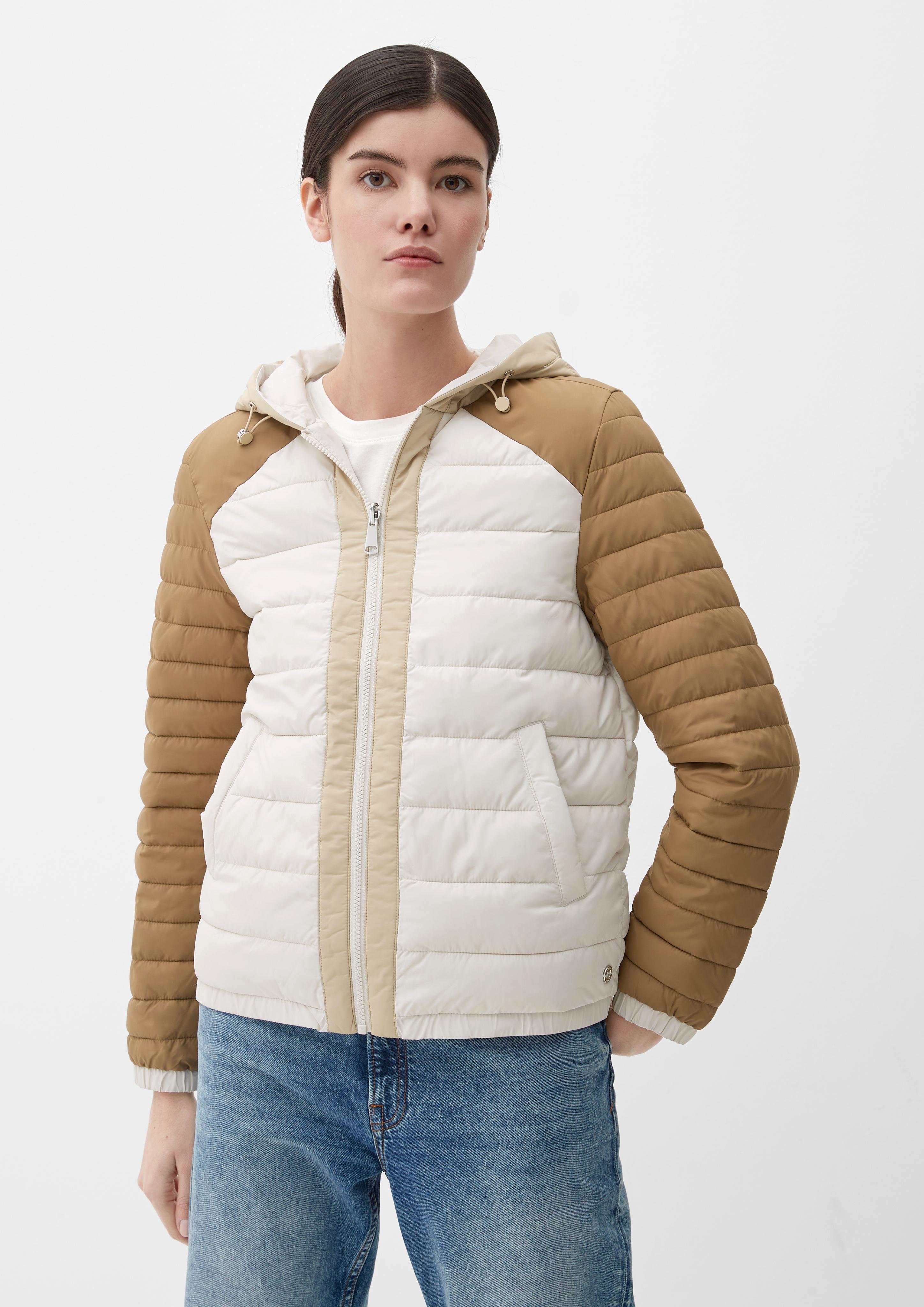 Steppjacke in Colour-Blocking-Optik  2125092-0330