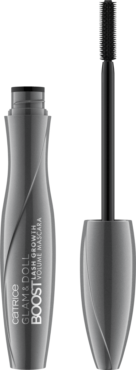 Mascara Glam & Doll Boost Lash Growth Volume 010 Black, 8 ml