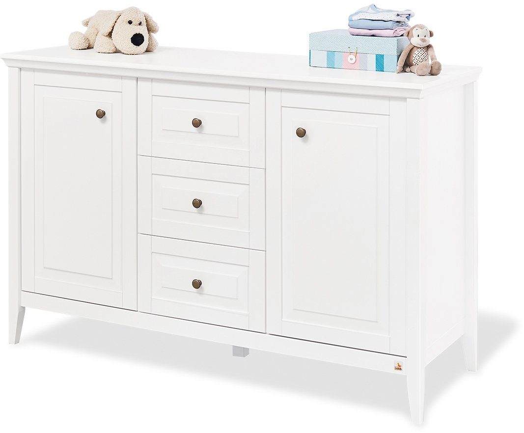 Pinolino® Babymöbel-Set Smilla, (Spar-Set, 2-St., Bett, Wickelkommode), extrabreit; Made in Europe