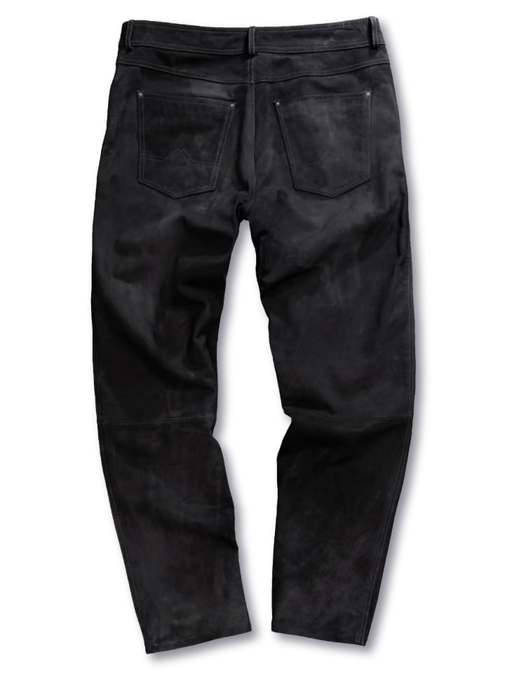 JP1880 Lederhose in braun günstig kaufen