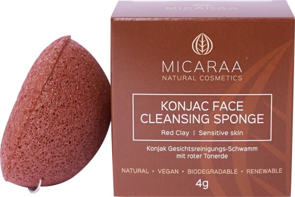 Micaraa Naturkosmetik Konjac Face Cleansing Sponge Gesichtsschwamm