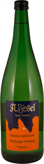 2022 Bacchus halbtrocken 1,0 L - Weingut A. Fesel