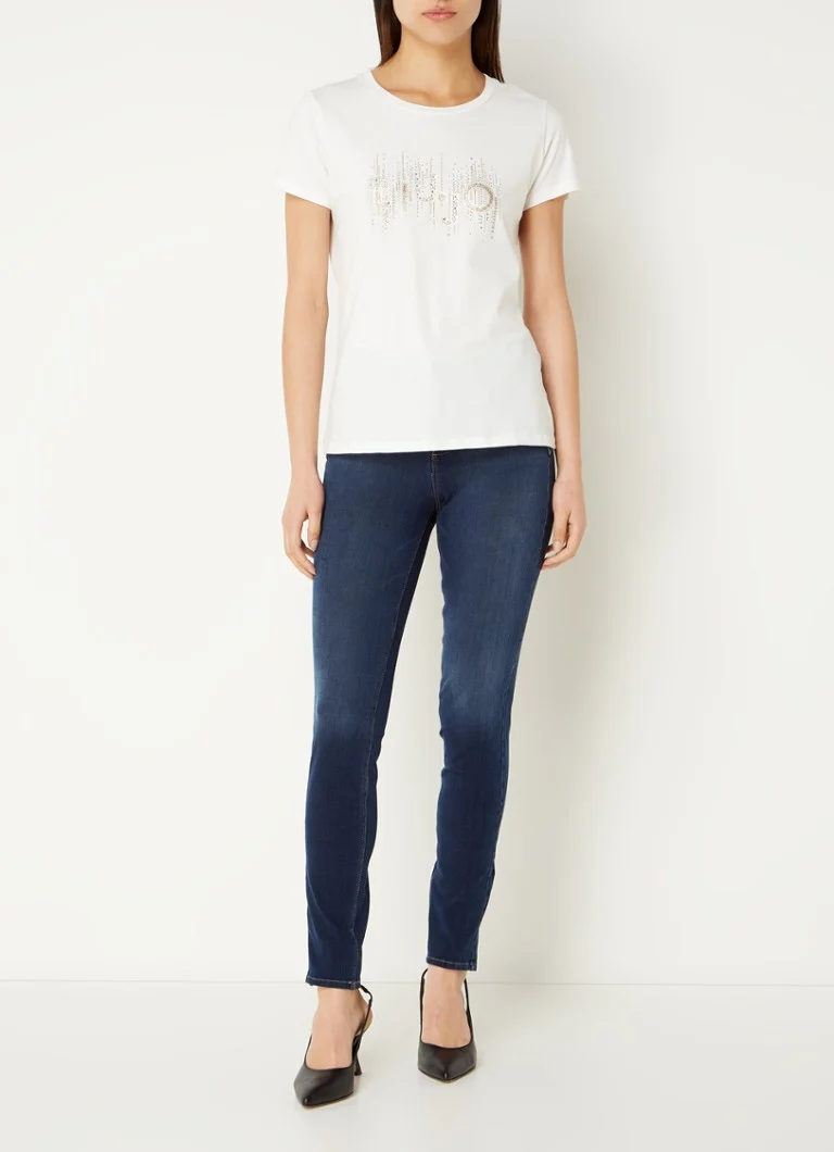Liu Jo Mid waist slim fit jeans with stretch